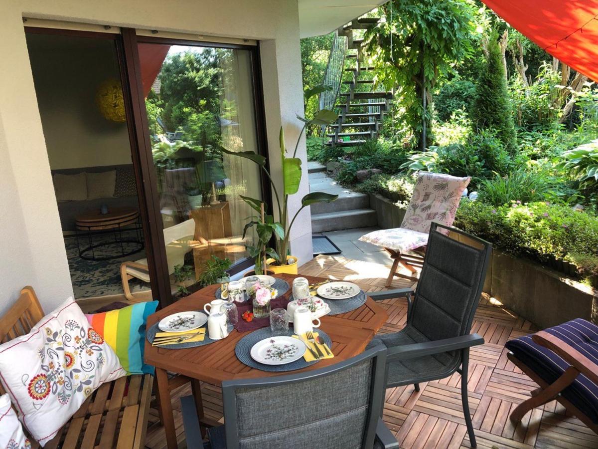 Souterrainwohnung Mit Grossem Garten Und Sauna Kassel Exterior photo
